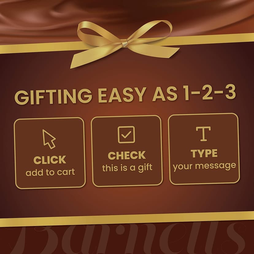 Barnetts Christmas Holiday Thanksgiving Chocolate Gift Baskets, 15 Crepes Cookie Chocolates Candy Box, Gourmet Chocolate Covered Cookies Holiday Gifts, Spring Candy Basket Gifts Ideas, for Dad, Husband, Son, Grandfather Food Delivery Ideas