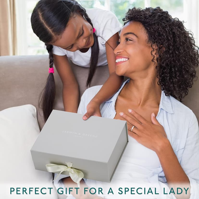 Luxury Spa Gift Basket for Women - 10 Relaxing Spa Birthday Gifts for Women with Lavender. Bridal Shower Gifts for Woman with Self Care Kit. Get Well Soon Package for Mother Sister.