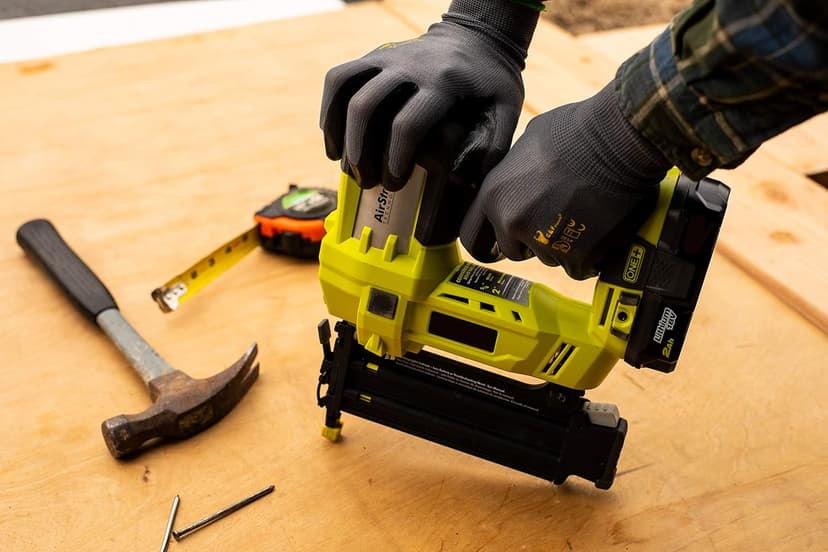 G & F Products 12 PAIRS Mens Working Gloves with Micro Foam Coating - Garden Gloves Texture Grip - men’s Work Glove For general purpose, construction, yardwork, Large (1519L-12),Grey/Black