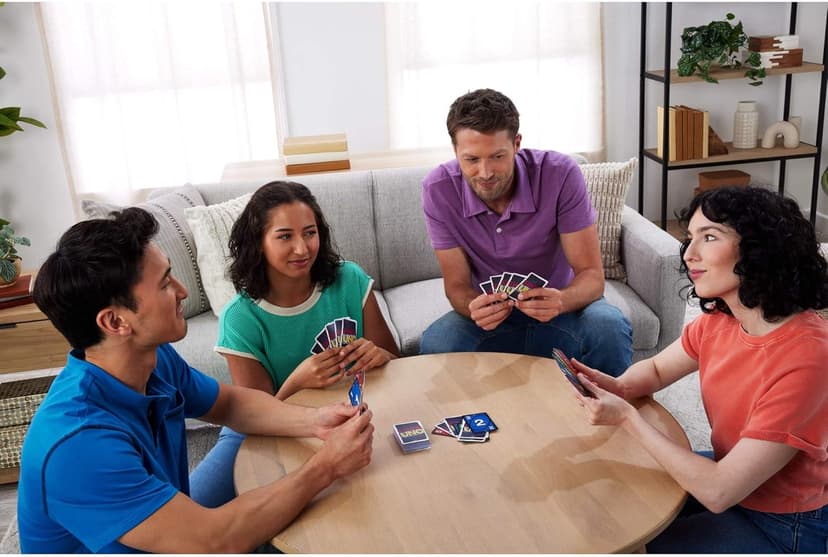 Mattel Games Liar’s UNO Card Game in Travel & Storage Tin for Adults, Kids, Families, Parties & Game Nights, Outwit Other Players with Bluffing & Trickery (Amazon Exclusive)