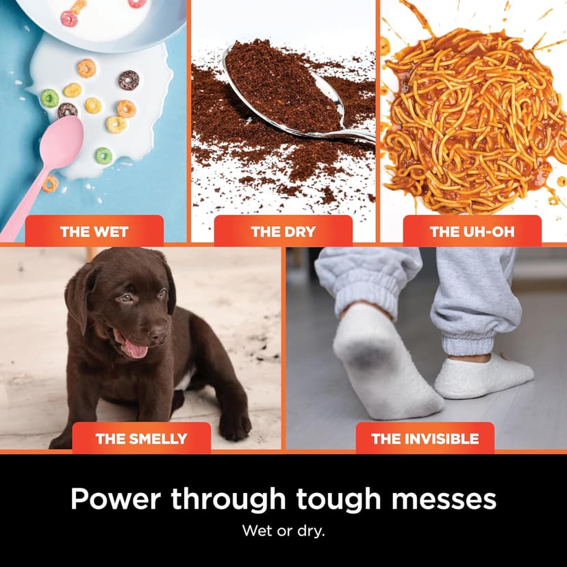 Shark HydroVac MessMaster Wet Dry Vacuum Cleaner, Cordless, 3-in-1 Vacuum Mop All in One & Self-Cleaning System, Lightweight, Powerful Suction, for Hard Floors & Area Rugs, Stone, WD261,Rose Gold