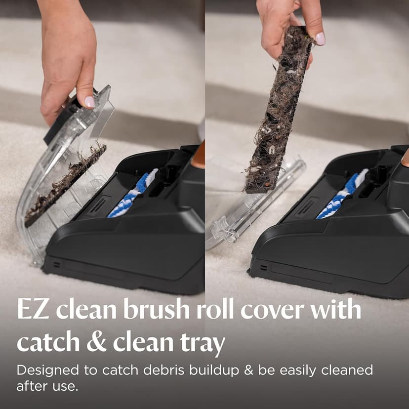 BISSELL Revolution HydroSteam Carpet Cleaner, Upright Deep Cleaner, HydroSteam Technology, 4-inch Self-Cleaning Tough Stain Tool & Formulas Included, 4123