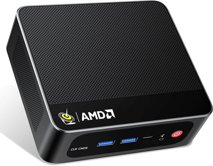 Beelink Ser5 Pro mini PC, AMD Ryzen 5 5500U (Up to 4.0GHz,6C/12T), 16GB DDR4 500GB PCle SSD,mini Computer Support 4K Triple Display/2.5G LAN/WiFi6/BT5.2, Home/Office Mini Desktop Computer