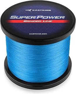 KastKing SuperPower Braided Fishing Line - Abrasion Resistant Braided Lines – Incredible Superline – Zero Stretch – Smaller Diameter – A Must-Have!