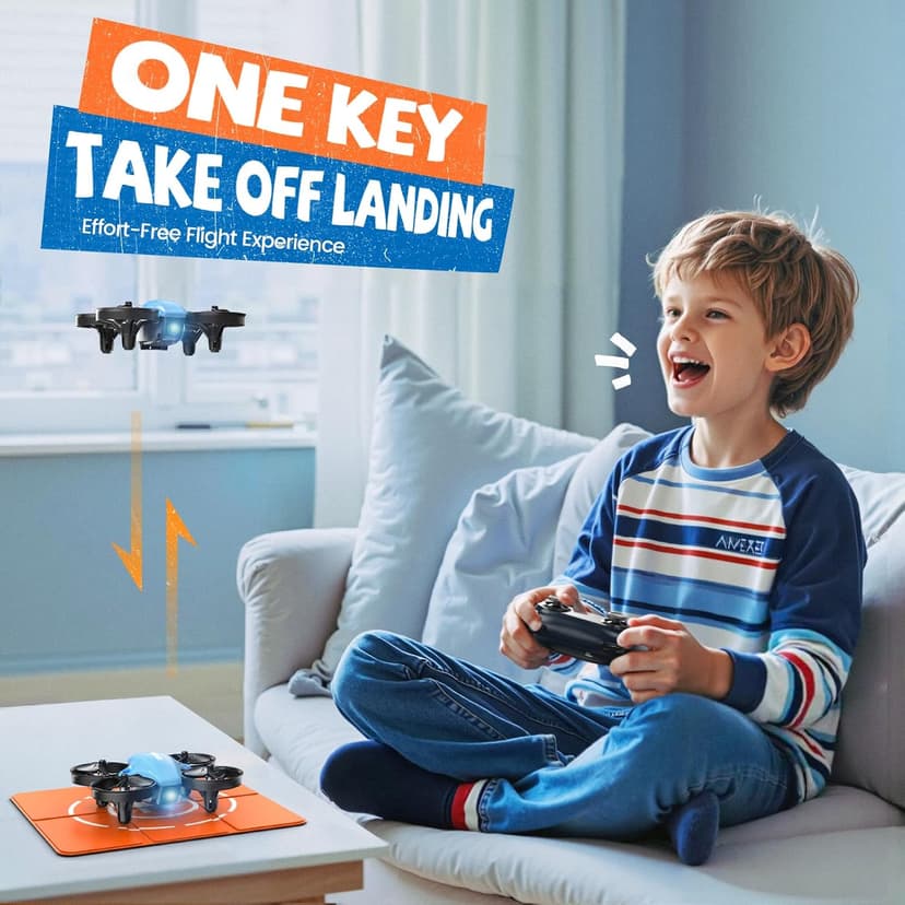 Veeniix V995 Mini Drones for Kids and Beginners,Indoor RC Quadcopter,Small Helicopter Plane with 3D Flips,360° Rotation,Circle Fly,Auto Hover,Headless Mode and 3 Batteries,Gift for Boys and Girls
