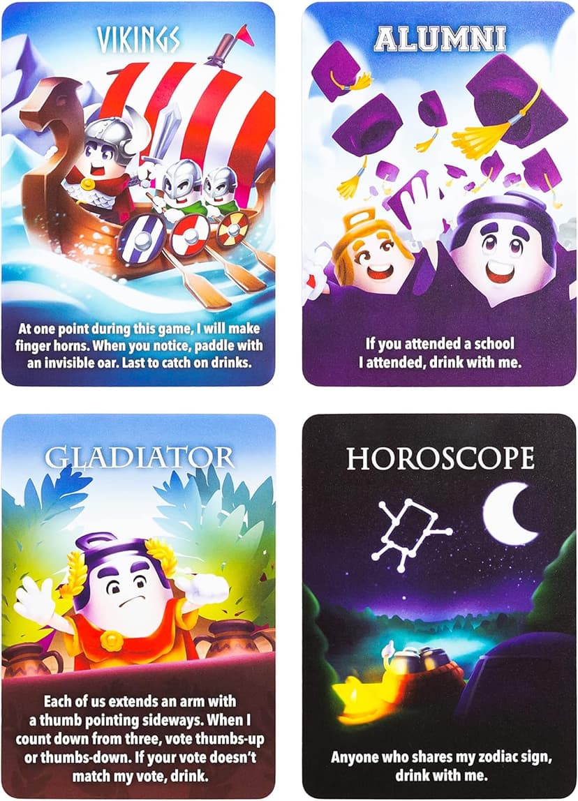 Lost Boy Entertainment King’s Cup Extreme - Party Games - Card Games for Adults - Date Night - Couples Games - Travel Games - Laugh Out Loud - TikTok Viral