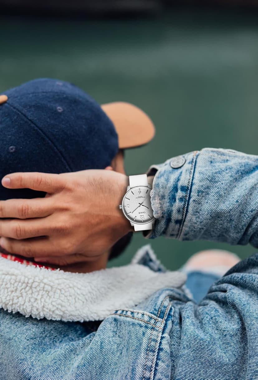 GEDIYAR Men's Fashion Minimalist Wrist Watch Waterproof Watches Simple Ultra Thin Analog Quartz Silicone Watch for Men