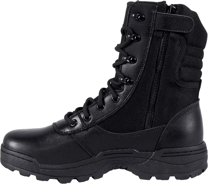 RIELD Men's Military Tactical Work Boots Side Zipper Jungle Army Combat Boots