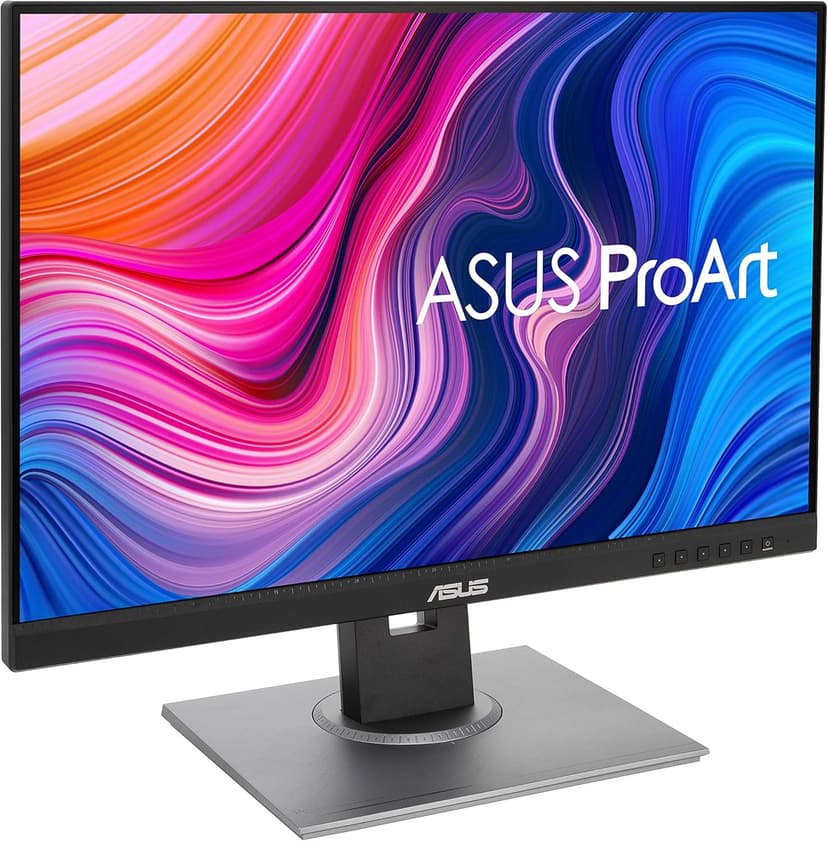 ASUS ProArt 24" Monitor - WUXGA (1920 x 1200), 16:10 Monitor, 100% sRGB/Rec.709 ΔE < 2, IPS, DisplayPort, HDMI, Calman Verified, Anti-Glare, Tilt, Pivot, Swivel, Height Adjustable - PA248QV