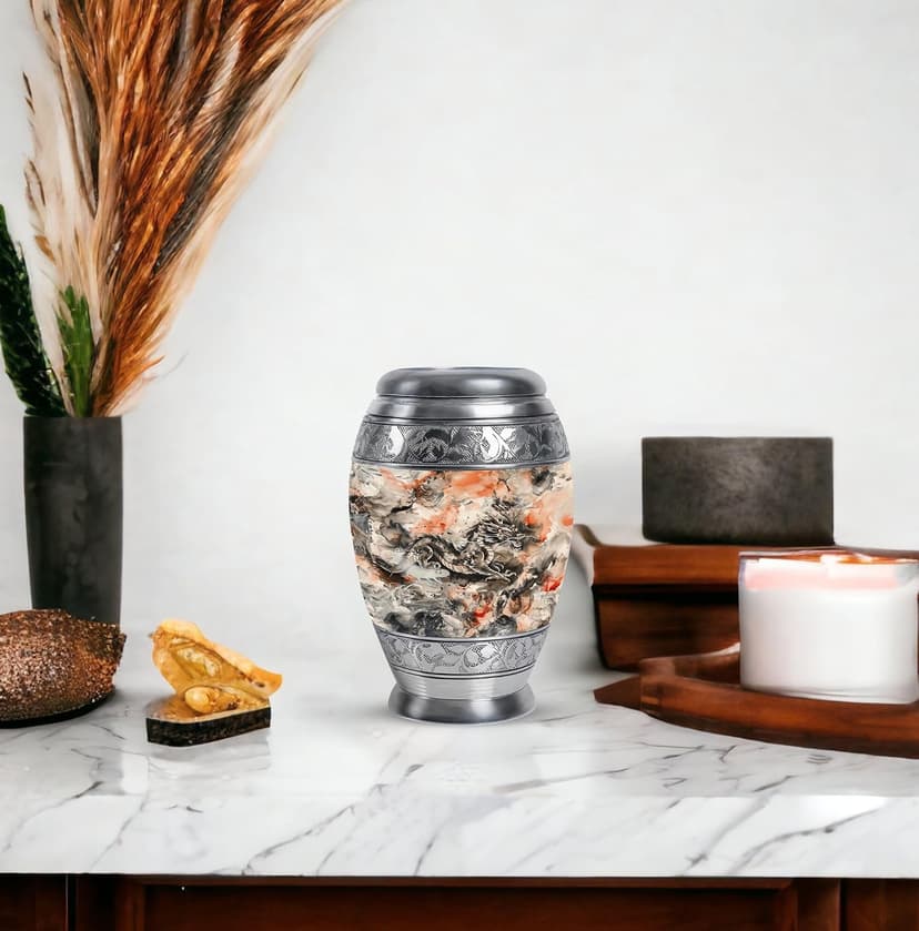 Dragon Urn, Small Urns for Human Ashes Women - 3 Inch - Ashes Keepsake for Burial Urn - Pack of 1 B0D8BPHF5G