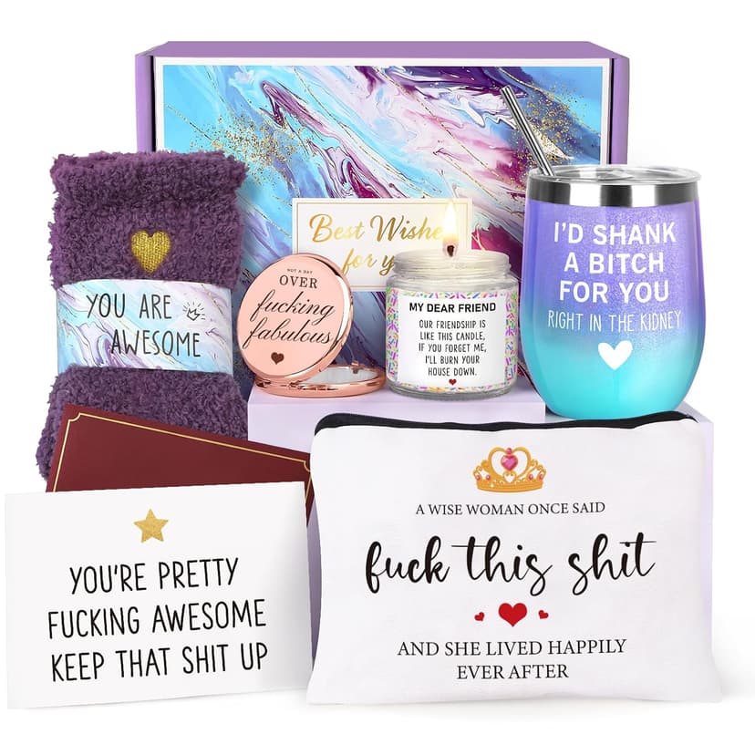 Birthday Gifts for Women Best Friend, Friendship Gift for Her, BFF Gifts for Friend Sister Bestie, Cool Gift Box for Women Female Friends Mothers Day Christmas Birthday B0CY5GJK2P