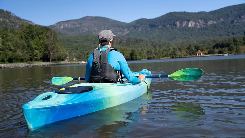 Perception Joyride - Sit Inside Kayak for Adults and Kids - Recreational and Multi-Water Kayak with Selfie Slot