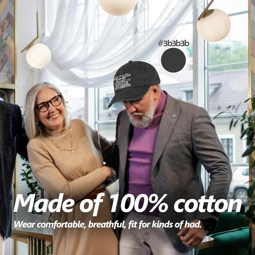 Birthday Gifts for Him Her, Unique Gifts for for Men Women, Vintage Hat