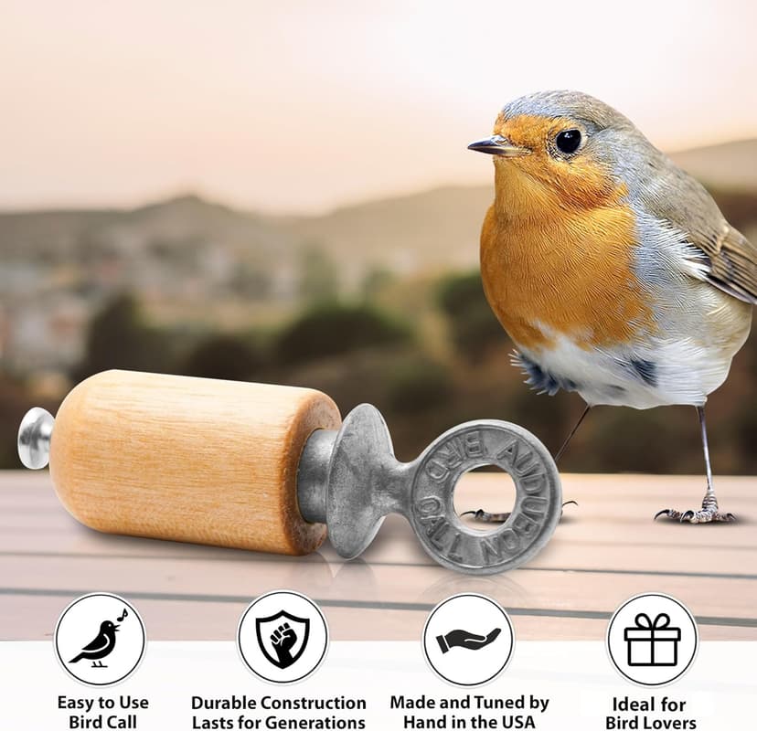 Audubon Bird Call - Natural Birch Gift Pack