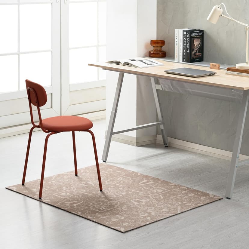 Anji Mountain Rug'd Office Chair Mat for Carpet & Hardwood Floor - Jacquard Woven, Anti-Slip Backing, Low Pile, Floor Protector Desk Chair Mat, Office Rugs for Rolling Chairs (Tamanrasset - 36" x 48")