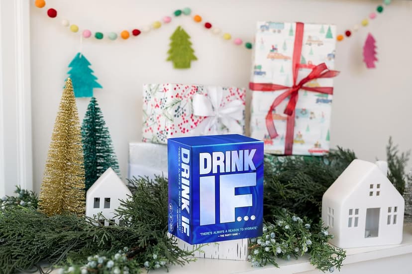 Drink IF… Adult Drinking Game for Parties | Funny Icebreaker & Conversation Starter Card Game for Friends and Groups | Great for Bachelor Party, Game Night and Pregames| Fun Gift for Adults