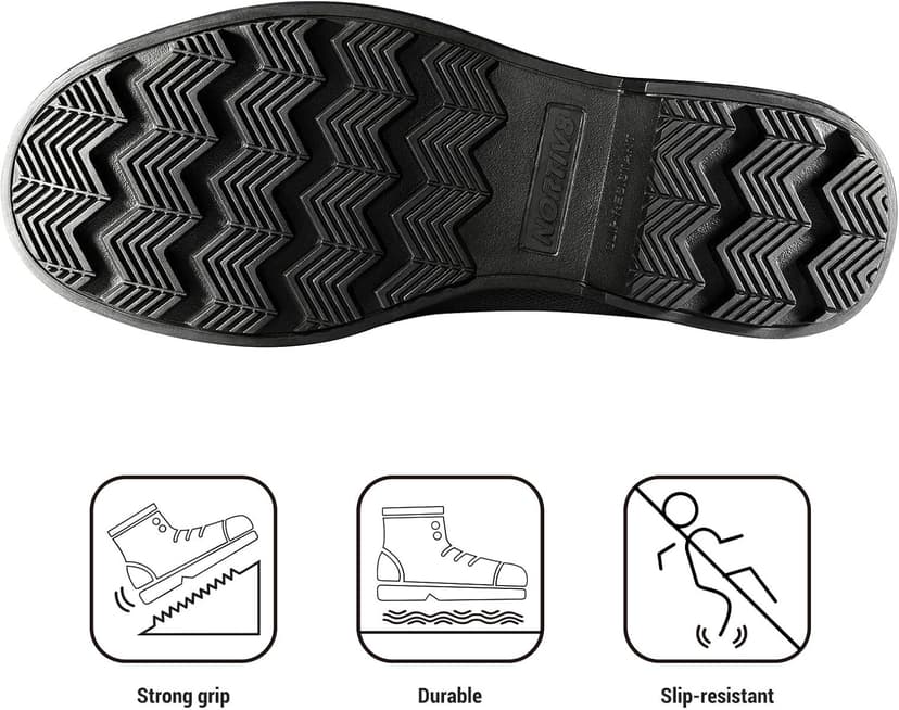 NORTIV 8 Men's Insulated Waterproof Winter Snow Boots Warm Outdoor Boots for Cold Weather