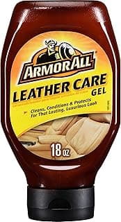 Armor All Car Leather Conditioner Gel, Interior Cleaner for Cars, Trucks and Motorcycles, 18 Fl Oz
