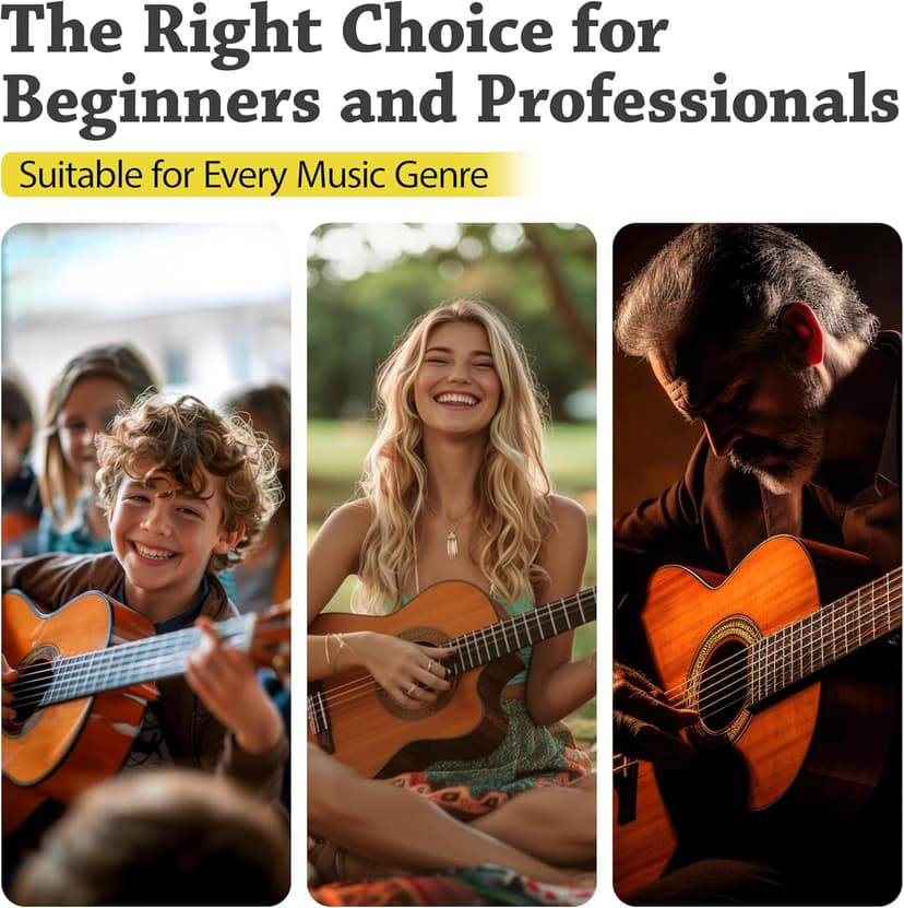 Belfort Classical Guitar Strings Nylon - Classical Nylon Strings Coated in Silver - 6 Guitar String Set + Extra 1E - Cuerdas para guitarra acustica - Cuerdas de guitarra acustica