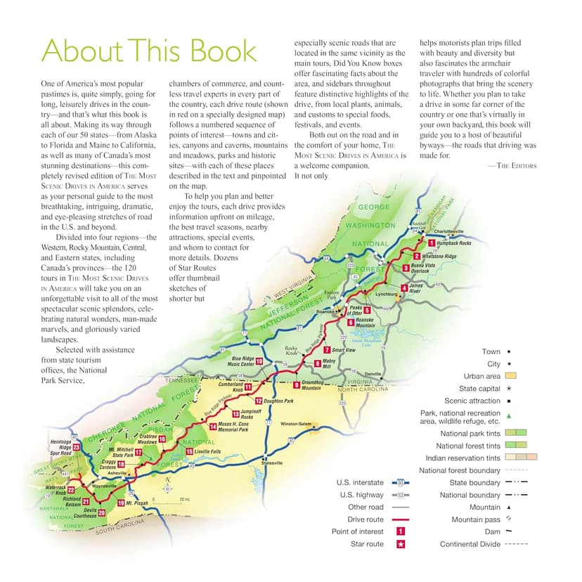 The Most Scenic Drives in America: 120 Spectacular Road Trips - Your Guide to Breathtaking Routes, Hidden Gems, and Iconic Landscapes (Reader's Digest) 1606523589
