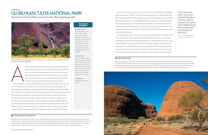 Destinations of a Lifetime: 225 of the World's Most Amazing Places