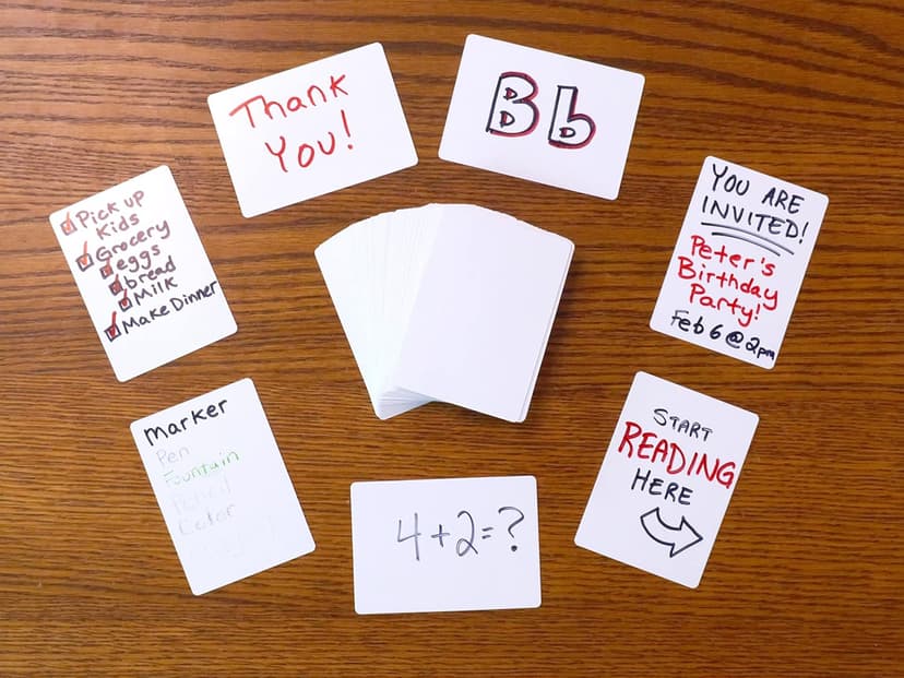 Regal Games 208 Blank Playing Cards to Write On - Custom Blank Deck of Cards - (2.5" x 3.5") Cardstock White Poker Size - 4 Packs x 52 Cards