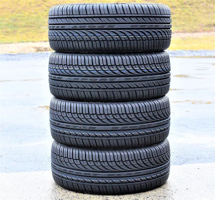 Set of 4 (FOUR) Fullway HP108 Truck/SUV All-Season Performance Radial Tires-265/65R18 265/65/18 265/65-18 114H Load Range SL 4-Ply BSW Black Side Wall UTQG 380AA
