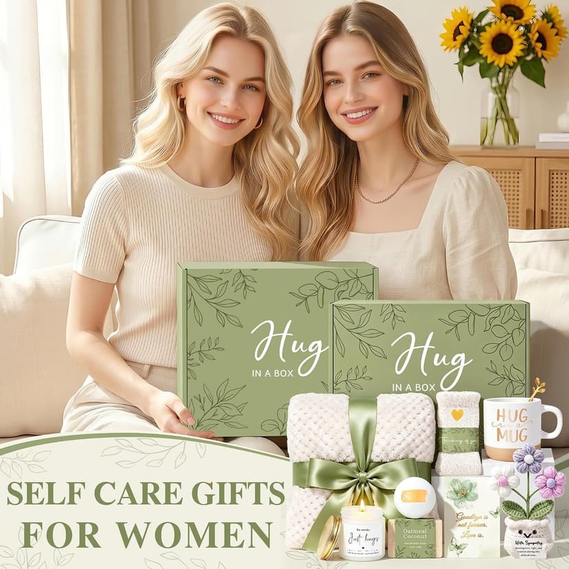 Sympathy Gifts for Loss of Loved One Sympathy Gift Baskets Miscarriage Care Package for Women Grief Bereavement Memorial Gift Ideas for Loss of Mother Dad Son Condolence Remembrance Hug in a Box Gifts B0H5X7C3GV