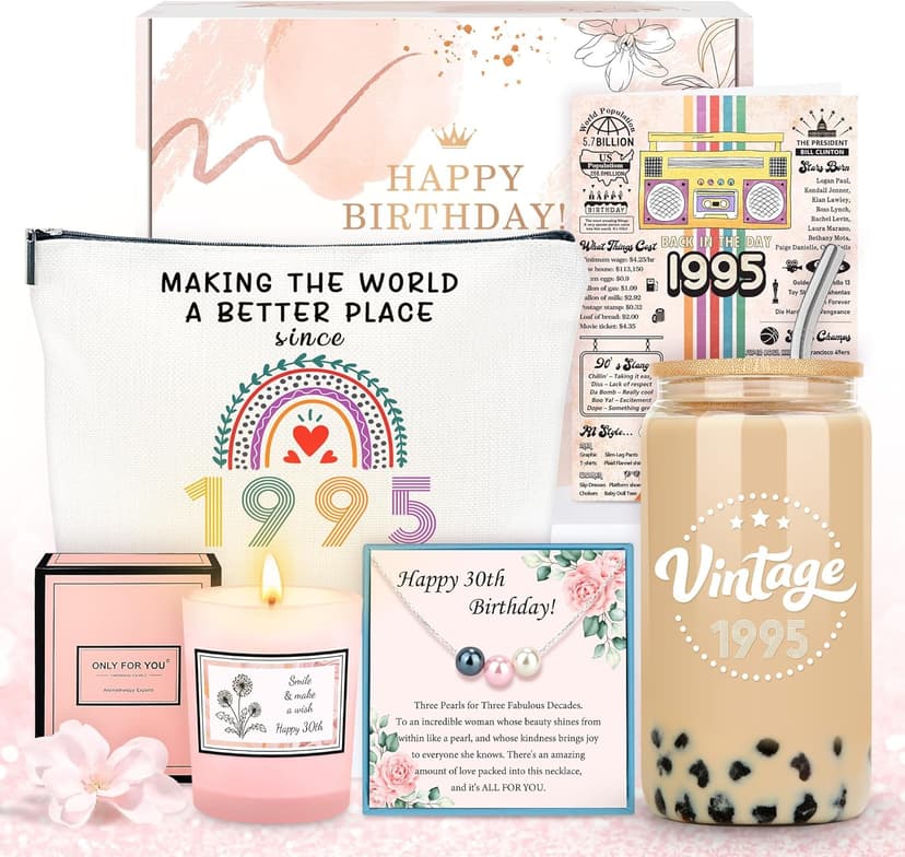 30th Birthday Gifts for Women Cool Gifts for 30 Year Old Woman 30 Gifts for Women 30s Happy 30th Birthday Gift Idea 30 Year Old Birthday Gifts for Woman 30th Birthday Gifts for Her Daughter Female