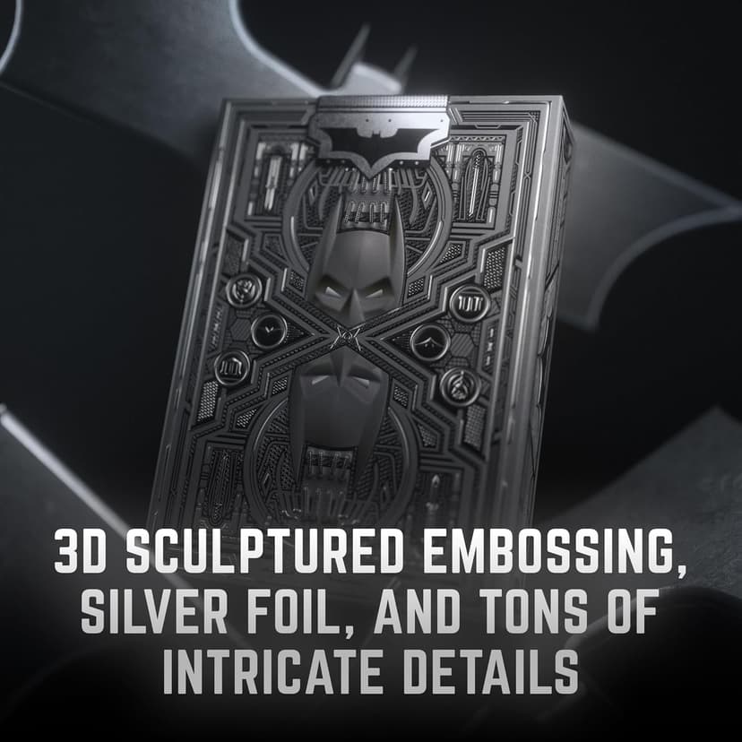 theory11 The Dark Knight Trilogy Premium Playing Cards - Officially Licensed Batman Theme Deck