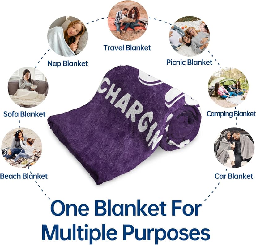 Funny Gifts for Mom Christmas, Mom is Charging Sloth Blanket, Birthday Gifts for Moms from Daguther Son, Moms Gift for Mothers Day, Soft Sloth Throws Blanket for Mother 60" x 50"