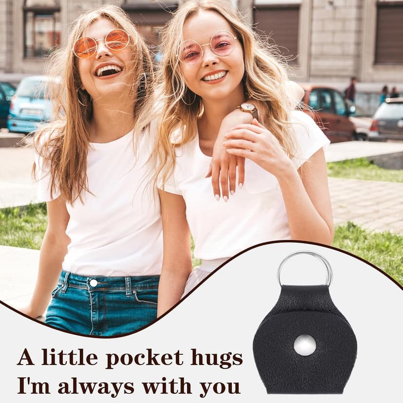 Pocket Hug Token Pocket Hug Keychain Holder Stainless Steel Double Sided Coin Inspirational Gifts for Cancer Patients Friends Must Have Hug Gifts for Men Women