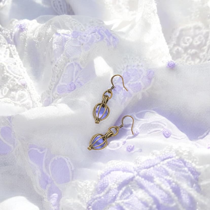 Bottled Up Designs Handmade Brass Drop Earrings, Sterling Silver, Eco Friendly, Recycled Vintage Bottles, Made in USA, Birthday Gifts, Mothers Day, Women, Anniversary