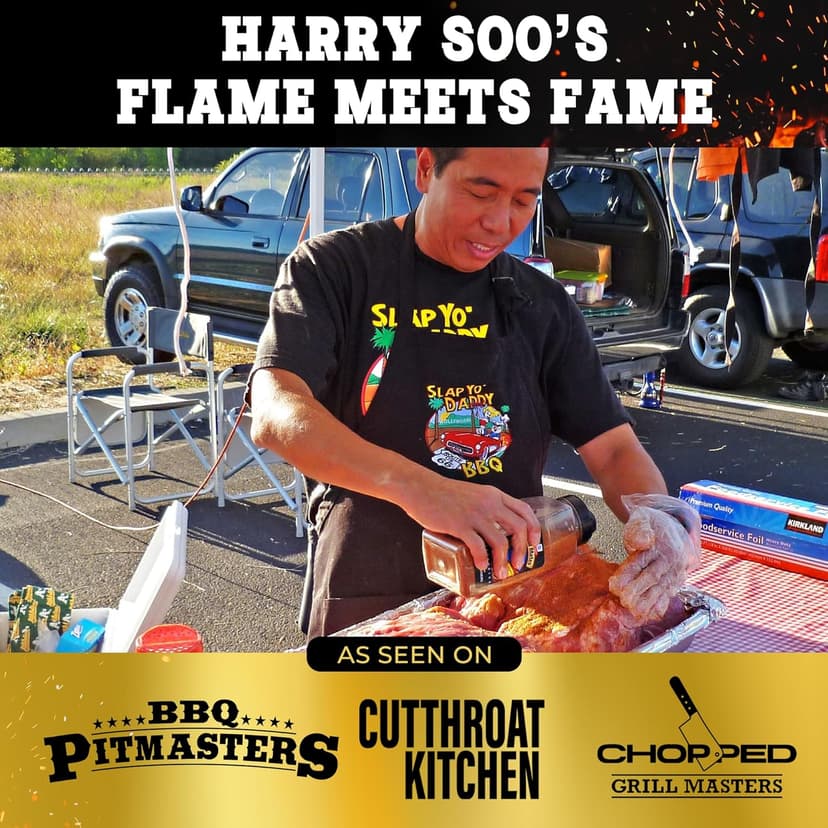 Slap Yo Daddy BBQ Rub Seasoning, Texas Brisket Magic Lone Star - Texas Brisket Rub for Smoking & Grilling From Pitmaster Harry Soo - Championship BBQ Beef Seasoning – No MSG, Gluten-Free – 10.5 oz