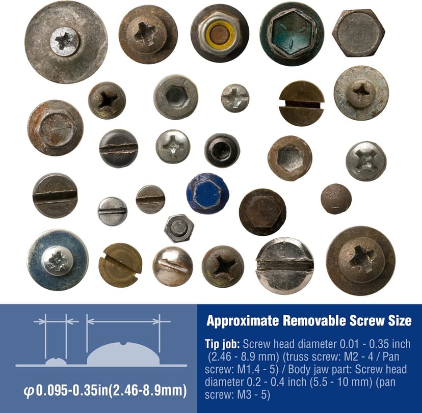 WORKPRO 6.5" Linesman S Screw Extractor Pliers(Combination Pliers) with Unique Non-slip Jaws, Stripped Screw Remover Tool, Lineman Plier for Quickly Removal of Damaged or Rusted Fasteners