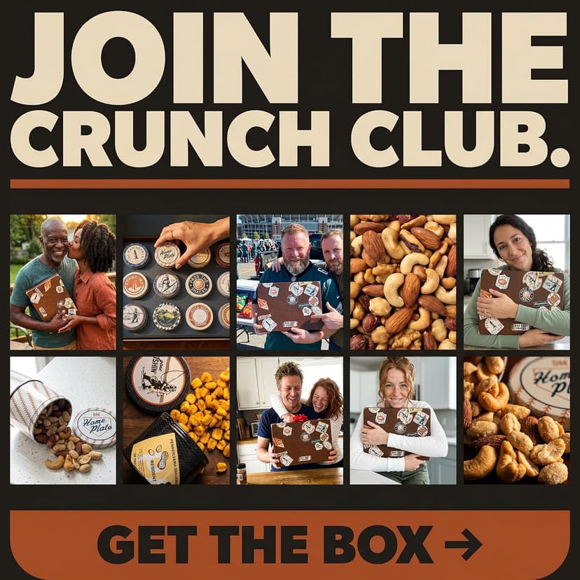 Snack Box Gift Basket, Birthday Gift for Men, Food Care Package, Unique Tins of Assorted Nuts, Snacks in Stunning Case - Treat for Men, Women, Dad, Friends, Family