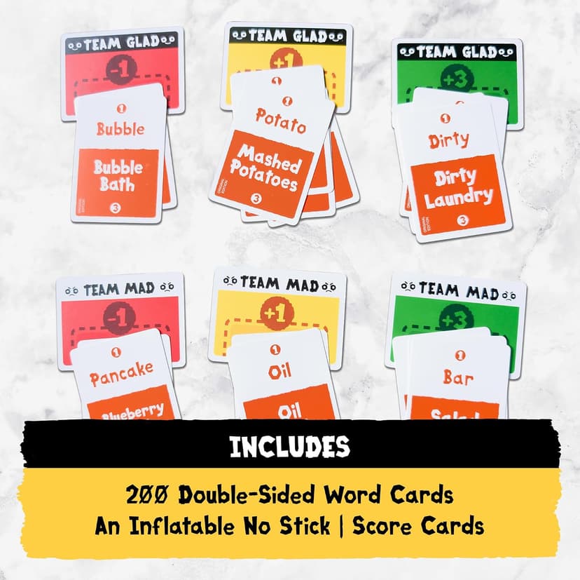Be a Neanderthal poet! Give one-syllable words and phrases so friends guess the word in this quick-to-learn viral party game. Exploding Kittens Poetry for Neanderthals, 2+ Players, Ages 7+ Word Game B089DTQDLR