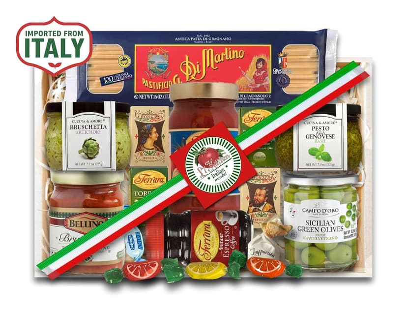 Deluxe Imported Italian Gourmet Gift Basket