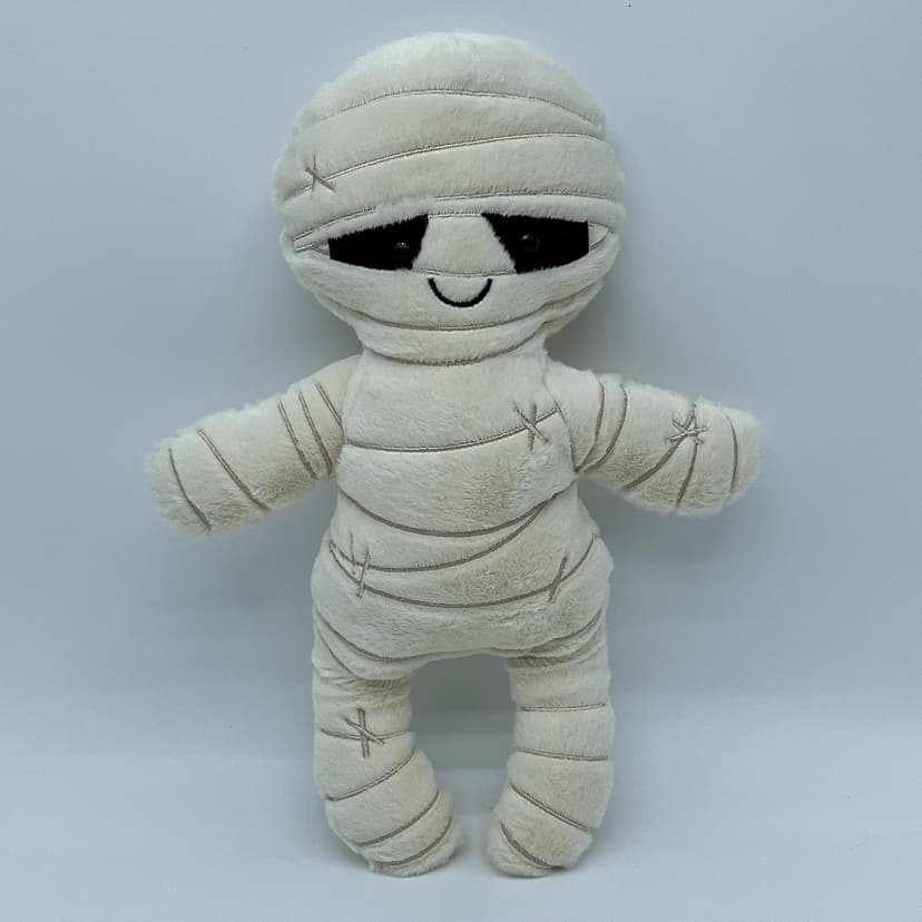 Halloween Plush Toy,13 inches Mummy Stuffed Animal Halloween Doll Easter Christmas Birthday Gifts for Girls Boys
