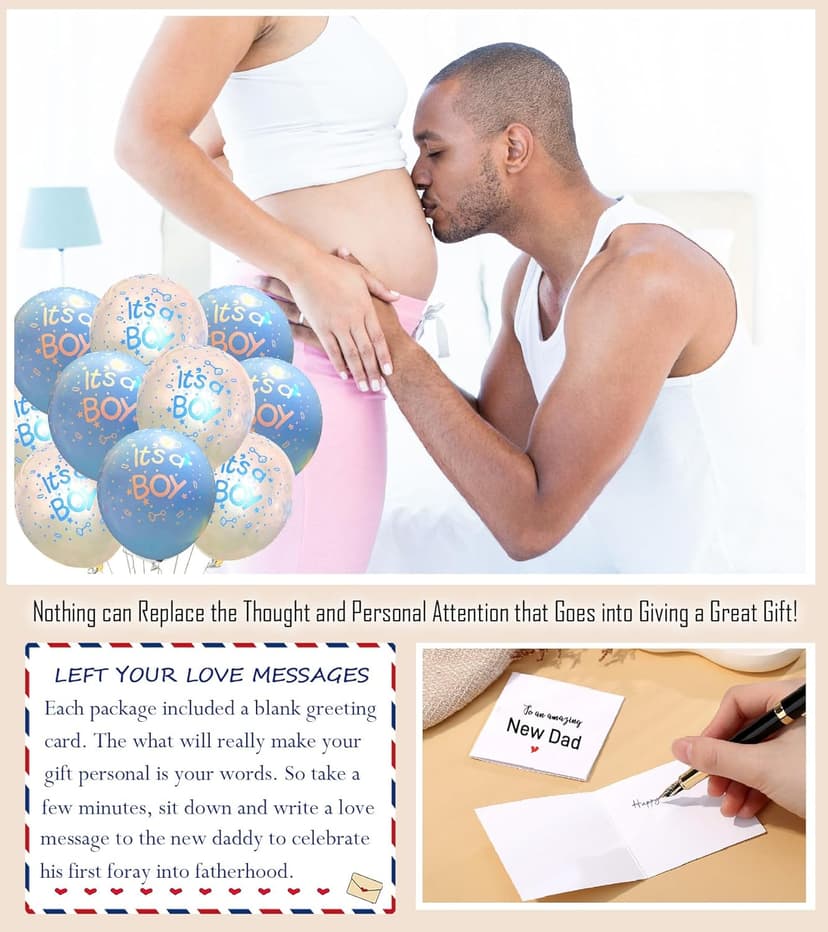 TONY & SANDY Christmas Stocking Stuffers for New Dad, First Time Dad Gifts, Daddy to be Bracelet, New Daddy Gifts for Men on Father's Birthday Valentines