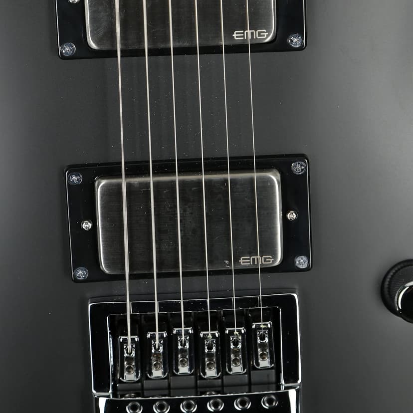 ESP LTD EC-1000 Evertune BB Electric Guitar - Black Satin