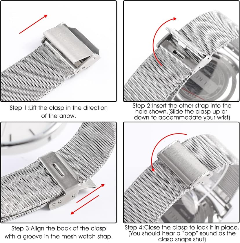 BUREI Men Wrist Watches Fashion Minimalist Analog Quartz Waterproof Watches for Men