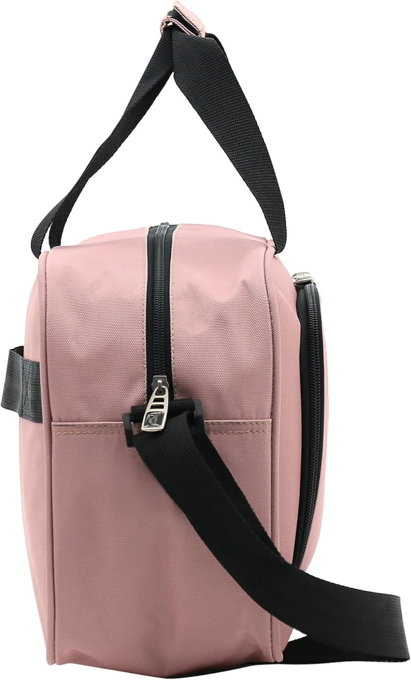 Travelers Club Midtown Hardside 4-Piece Luggage Travel Set, Rose Gold