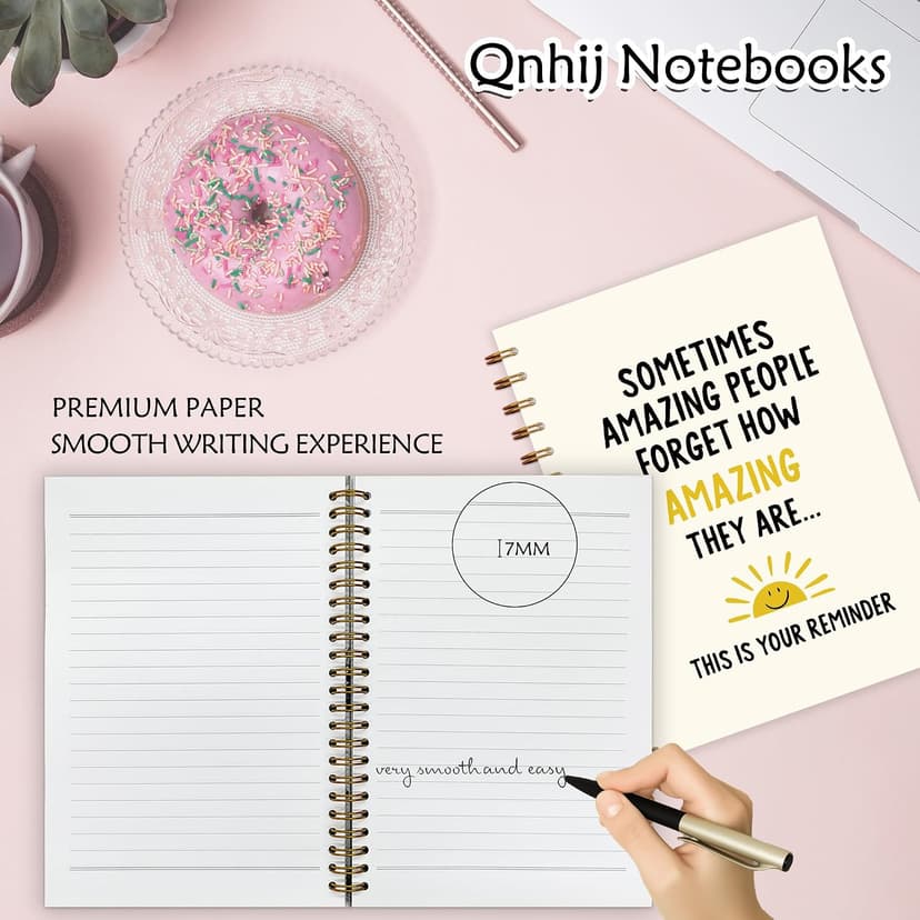 Appreciation Gifts Spiral Notebook 5.5x8.3, Farewell Gifts for Coworkers Journal, Coworker Leaving Gift Journals for Writing, Sometimes Amazing People Forget Notebooks for Note Taking B0F6TBGL7H