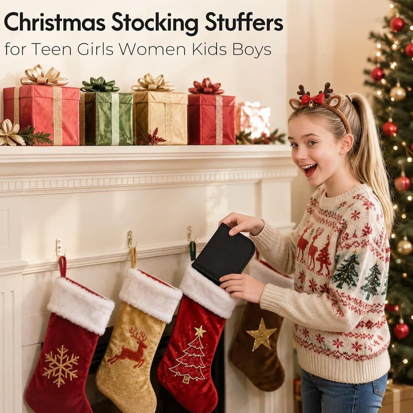 White Elephant Gifts for Women Mom Grandma Boy, Sewing Supplies, Needle and Thread Kit, Portable for Travel, Beginner (Black) Coquimbo Sewing Kit for Adults, Christmas Stocking Stuffers for Teen Girls B0BXKB7QF6