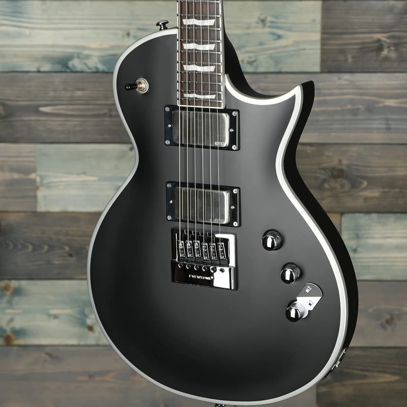 ESP LTD EC-1000 Evertune BB Electric Guitar - Black Satin