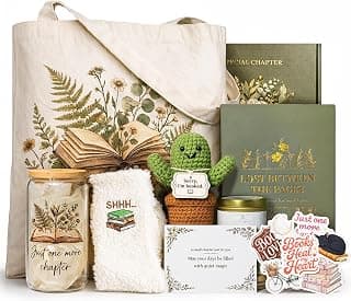 Gifts for Book Lovers Women, Reading Accessories Gift for Reading Club Present for Bookworm Librarian Birthday Christmas MHSMHL Book Lovers Gifts for Women,Vintage Bookish Gifts, Gifts for Readers B0GJ4NRQYD