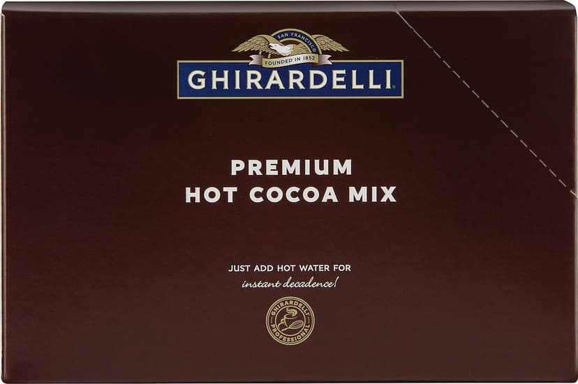 Ghirardelli Premium Hot Cocoa Envelopes, Rich chocolate, 22.7 Ounce (Pack of 15)