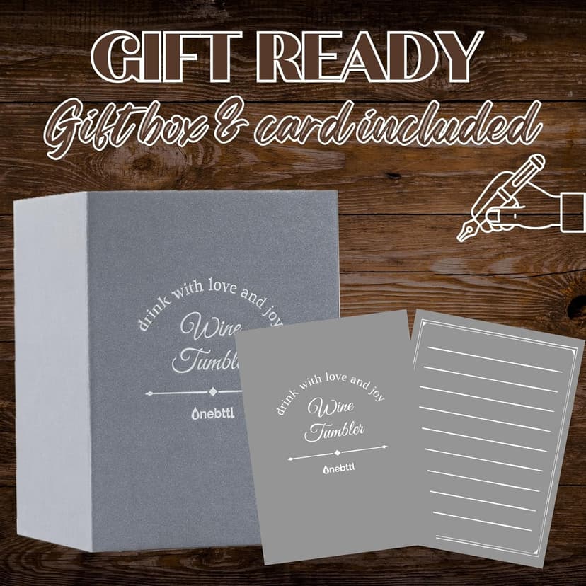 Onebttl 5 Year 5th Anniversary Wood Gift for Him, Husband, Wife, Her, 12oz Wood-grain Stainless Steel Insulated Tumbler for Marriage, Wedding