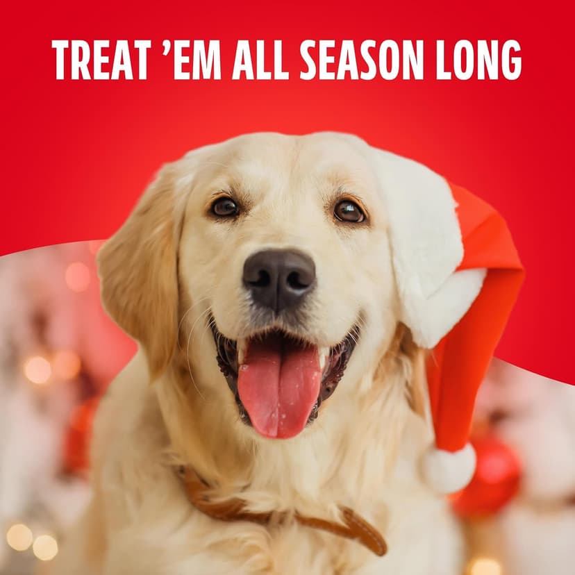 Milk-Bone Holiday Dog Biscuits, 24 oz Collectible Holiday Tin B08WHBRJ9B